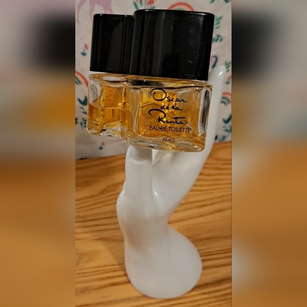 Vintage 1977 Oscar De La Renta Parfum Perfume Makeup Cosmetic Beauty Body Skin